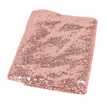Load image into Gallery viewer, 180x120cm Rectangular Table Cover Glitter Sequin Table Cloth Rose Gold Tablecloth For Wedding Birthday Party Home Decoration
