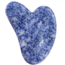 Load image into Gallery viewer, Jade Roller Scrapping Plate Massage Board Set Shaving Plate Crystal Blue Point Stone Thorn Roller Scrapping Plate

