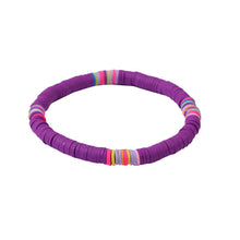Load image into Gallery viewer, Bracelet Multicolored Tassel Polymer Clay Shell Bohemian Bracelet
