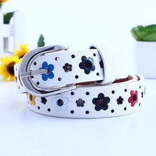 Load image into Gallery viewer, For Children and Kids Belt Korean Style Flower Butterfly Hollow Children's Casual Pin Buckle Belt
