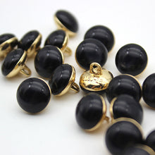 Load image into Gallery viewer, 5pcs/set Round Pearlescent Button Metal Cat's Eye Decorative Button Women's Shirt Sweater Button
