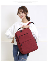 Load image into Gallery viewer, Outdoor sports and leisure canvas backpack
