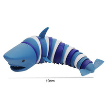 Load image into Gallery viewer, 18CM 14CM Colorful Fidget Toy Slug Articulated Flexible 3D Slug Lobster Shark Fidget Toy Relief Anti-Anxiety Sensory Kids Toys
