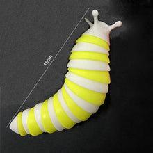 Load image into Gallery viewer, 18CM 14CM Colorful Fidget Toy Slug Articulated Flexible 3D Slug Lobster Shark Fidget Toy Relief Anti-Anxiety Sensory Kids Toys
