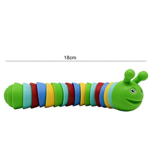 Load image into Gallery viewer, 18CM 14CM Colorful Fidget Toy Slug Articulated Flexible 3D Slug Lobster Shark Fidget Toy Relief Anti-Anxiety Sensory Kids Toys
