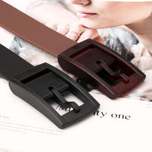 Load image into Gallery viewer, Silicone Waistband Matte Buckle Belt Casual Decoration All-Matching Jeans Pant Belt

