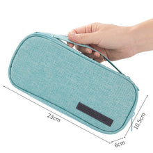 Load image into Gallery viewer, Large Capacity Pencil Case Multi-Layer Multi-Functional Canvas Pencil Box
