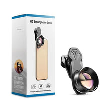 Load image into Gallery viewer, APEXEL HD 5 in 1 Camera Phone Lens 4K Wide Macro Lens Portrait Super Fisheye Lens CPL Filter for iPhone Samsung all cellphone
