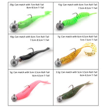 Load image into Gallery viewer, Fishhook 1g 2g 3g 4g 5g 10g 20g 22g 25g 28g crank Jig head hook fishing hook head Jig lure hard bait soft worm jig hook for fishing

