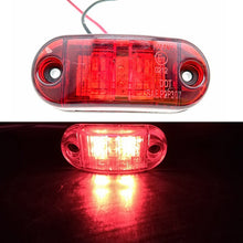 Load image into Gallery viewer, 1PC 12V 24V LED Side Marker Lights Warning Tail Light Auto Car External Lights Trailer Truck Lorry Yellow White Red Car Lamps
