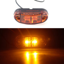 Load image into Gallery viewer, 1PC 12V 24V LED Side Marker Lights Warning Tail Light Auto Car External Lights Trailer Truck Lorry Yellow White Red Car Lamps
