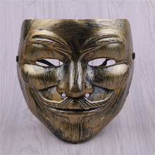 Load image into Gallery viewer, 1PC Anonymous Carnival Steampunk Cosplay Costumes Anime Cosplay Mask for The Face Headwear Halloween Party Mask Props
