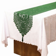 Load image into Gallery viewer, 1PC Christmas Table Runner Lace Table Runner Christmas Flower Lace Table Cover for Home Kitchen Tablecloth Wedding Party Supply
