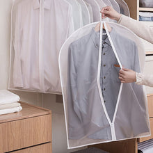 Load image into Gallery viewer, 1PC Clothes Hanging Garment Dress Suit Coat Dust Cover Home Storage Bag Pouch Case Organizer Wardrobe Hanging Clothing
