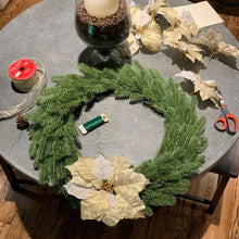 Load image into Gallery viewer, 1Pack Christmas Pine Needle Branches Fake Plant Christmas Tree Ornament Decorations for Home DIY Wreath Gift Box Wedding Flowers

