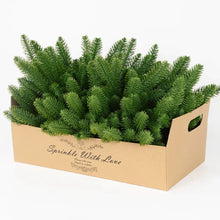 Load image into Gallery viewer, 1Pack Christmas Pine Needle Branches Fake Plant Christmas Tree Ornament Decorations for Home DIY Wreath Gift Box Wedding Flowers
