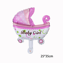 Load image into Gallery viewer, 1Pc Lovely Baby Foil Balloon Girl Boy Shower Rose Gold Blue Crown Birthday Party Decoration Kids Gift Inflatable Toy Helium Ball
