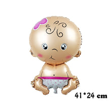 Load image into Gallery viewer, 1Pc Lovely Baby Foil Balloon Girl Boy Shower Rose Gold Blue Crown Birthday Party Decoration Kids Gift Inflatable Toy Helium Ball
