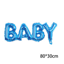 Load image into Gallery viewer, 1Pc Lovely Baby Foil Balloon Girl Boy Shower Rose Gold Blue Crown Birthday Party Decoration Kids Gift Inflatable Toy Helium Ball
