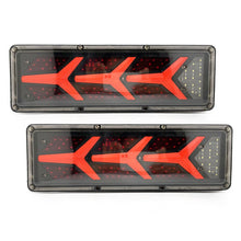 Load image into Gallery viewer, 1Pcs 21W Truck Trailer Rear Lights Camper Tail Lights Led 24v Waterproof Guide Y Series Warning Fog Lamp for Caravans UTE SUV
