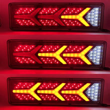Load image into Gallery viewer, 1Pcs 21W Truck Trailer Rear Lights Camper Tail Lights Led 24v Waterproof Guide Y Series Warning Fog Lamp for Caravans UTE SUV
