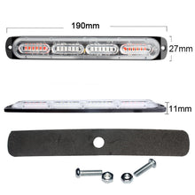 Load image into Gallery viewer, 1Pcs 24smd LED Strobe Light Car Emergency Warning Light 12V 24V Trailer Truck Strobos Auto Diode Yellow White Flashing Lamp
