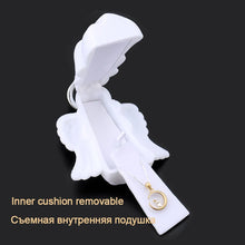 Load image into Gallery viewer, 1Piece White Jewelry Box lovely Angel Velvet wedding Ring box Necklace Display Box Gift box Container Case for Jewelry Packaging
