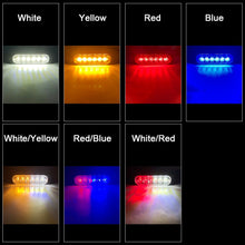 Load image into Gallery viewer, 1pcs Led Strobe Warning Light Cheap Strobe Grille Flashing Lightbar Truck Car Beacon Lamp Amber Traffic Light 12V 24V Car Light
