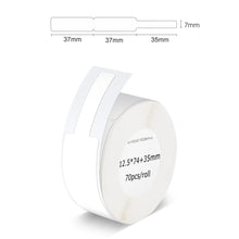 Load image into Gallery viewer, 1pcs P15 Printer Self-Adhesive Sticker Wire Cable Label Tape Paper Compatible for Phomemo D30 Marklife P11 P12 P15 Label Maker
