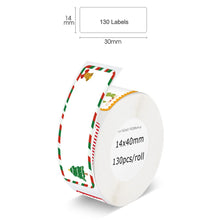 Load image into Gallery viewer, 1pcs P15 Printer Self-Adhesive Sticker Wire Cable Label Tape Paper Compatible for Phomemo D30 Marklife P11 P12 P15 Label Maker
