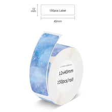 Load image into Gallery viewer, 1pcs P15 Printer Self-Adhesive Sticker Wire Cable Label Tape Paper Compatible for Phomemo D30 Marklife P11 P12 P15 Label Maker
