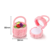 Load image into Gallery viewer, 1pcs Velvet Ring Box Stud Earring Rings Holder Case Jewelry Display Box Engagement Wedding Valentine's Day Gift Packaging Box
