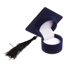 Load image into Gallery viewer, 1pcs Velvet Ring Box Stud Earring Rings Holder Case Jewelry Display Box Engagement Wedding Valentine's Day Gift Packaging Box
