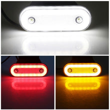 Load image into Gallery viewer, 1x 12V 24V Led Side Marker Light with Bracket Truck Clearance Lamp Tail Light Trailer Tractor Lorry Warning Parking Lamp
