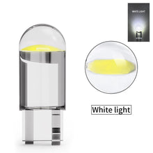 Load image into Gallery viewer, 2/10X T10 W5W Canbus Car Lights COB Bulbs 24V Truck RV Interior Parts Dome Read Lamp White 6000K License Plate Lamp 3000K Yellow
