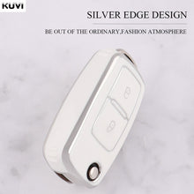 Load image into Gallery viewer, 2 3 Buttons TPU Car Key Case Cover Shell Fob For MK4 Bora Golf 4 5 6 Jetta Passat Polo Bora Touran Skoda Seat
