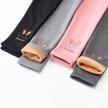 Load image into Gallery viewer, 2-6 Years Children's Plush Leggings Girls' Thick Winter Warm Pants Baby Cotton Pants Little Girl Cartoon Tights
