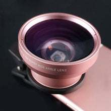 Load image into Gallery viewer, 2 In 1 Super Wide Angle Lens Mobile Phone Macro HD Camera Lens For iphone 13 12 11 8 XS Huawei Xiaomi Samsung Macro Fisheye Lens

