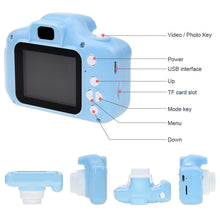 Load image into Gallery viewer, 2 Inch HD 1080P Chargable Digital Mini Kids Camera Cartoon Cute Camera Toys Outdoor Photography Props for Child Birthday Gift
