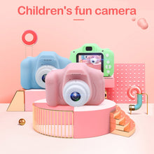 Load image into Gallery viewer, 2 Inch HD 1080P Chargable Digital Mini Kids Camera Cartoon Cute Camera Toys Outdoor Photography Props for Child Birthday Gift
