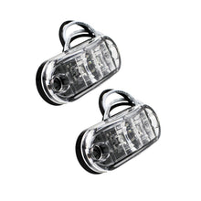 Load image into Gallery viewer, 2 Pcs Durable Led Side Marker Lights for Trailer Trucks Caravan Side Clearance Marker Light Lamp Led Lorry Amber Red White
