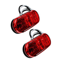 Load image into Gallery viewer, 2 Pcs Durable Led Side Marker Lights for Trailer Trucks Caravan Side Clearance Marker Light Lamp Led Lorry Amber Red White
