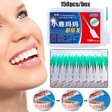 Load image into Gallery viewer, 20/150Pcs Interdental Brush Soft Rubber Teeth Cleaning Tools Dental Cleaning Between Teeth Toothbrush Oral Hygiene Care Tool 0ral irrigator

