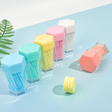 Load image into Gallery viewer, 200pcs/set Soft Plastic Double-head Brushed Toothpick Oral Care 6.2 Cm Interdental Brush Toothbrush for Dentures 0ral irrigator
