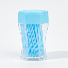 Load image into Gallery viewer, 200pcs/set Soft Plastic Double-head Brushed Toothpick Oral Care 6.2 Cm Interdental Brush Toothbrush for Dentures 0ral irrigator
