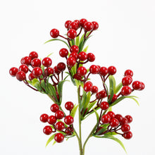 Load image into Gallery viewer, 6Pcs Simulation Foam Fruit Christmas Berry Home Decoration Artificial Simulation Plant Blueberry Fruit
