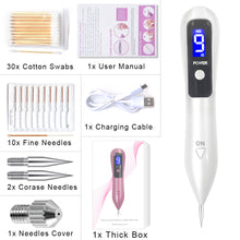 Load image into Gallery viewer, Laser Plasma Pen Freckle Remover Machine LCD Sweep Mole Nevus Dark Spot Skin Wart Tag Tattoo LED Remaval Tool Beauty Salon
