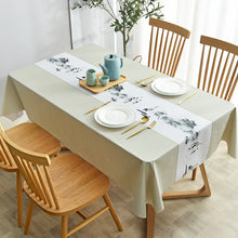 Load image into Gallery viewer, Waterproof Anti-Scald PVC Easy to Wipe Tea Table Cloth Rectangular Household round Table Tablecloth
