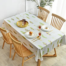 Load image into Gallery viewer, Waterproof Anti-Scald PVC Easy to Wipe Tea Table Cloth Rectangular Household round Table Tablecloth
