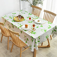 Load image into Gallery viewer, Waterproof Anti-Scald PVC Easy to Wipe Tea Table Cloth Rectangular Household round Table Tablecloth
